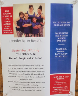 Jennifer Miller Benefit